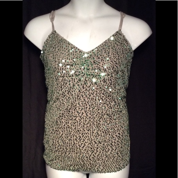 Lane Bryant Tops - 5 for $20 Sz 14/16 Lane Bryant Green Sparkle Tank Top BLING